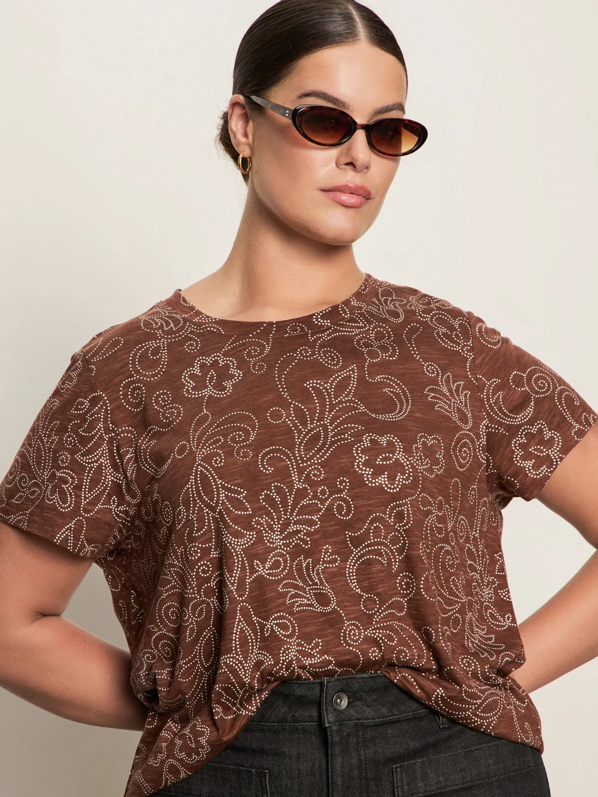 Stretchy Swim The Perfect Tee Boheme Extended Sizing