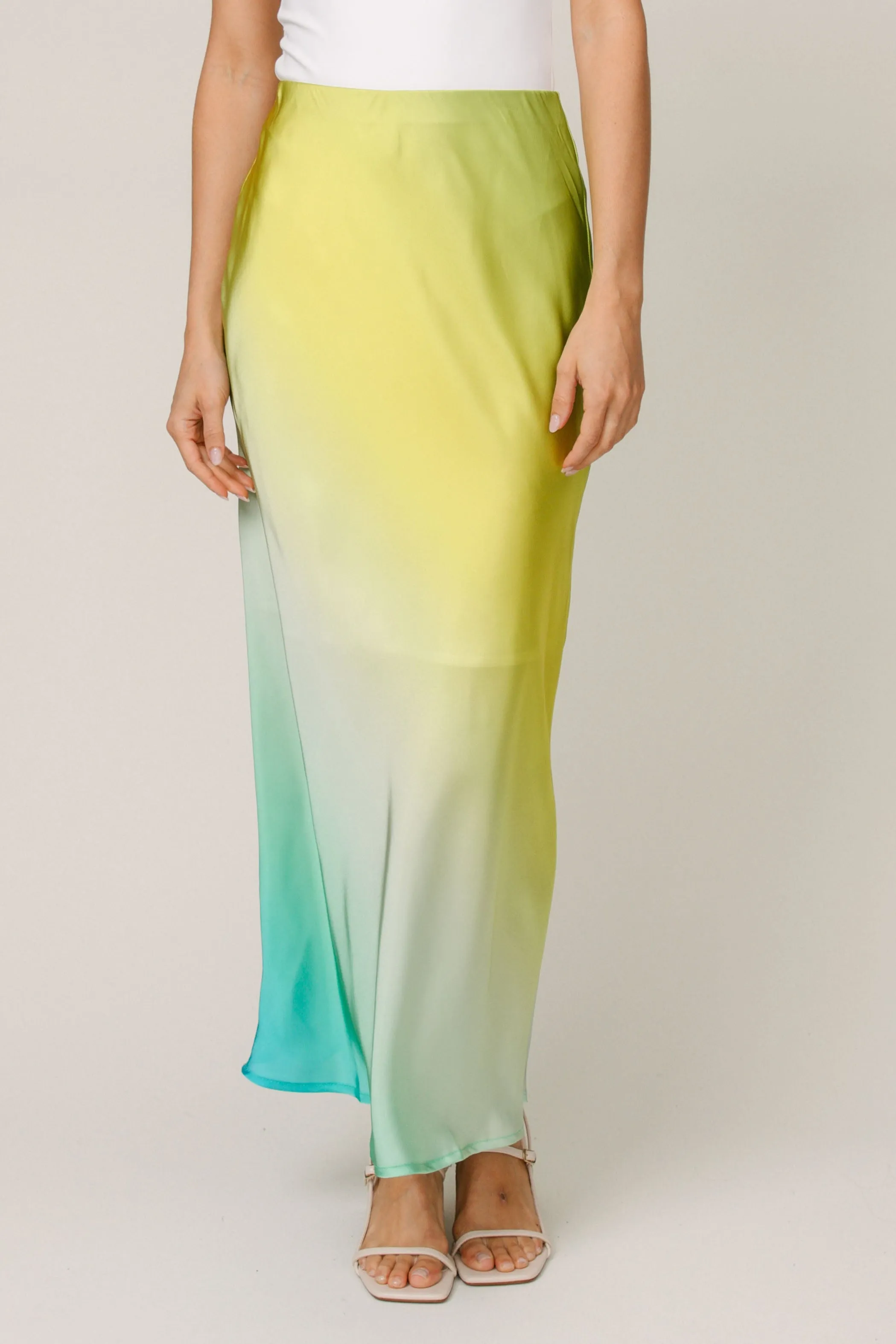 Simple Utility Ripstop Reinforcement Sunset Blvd Maxi Skirt