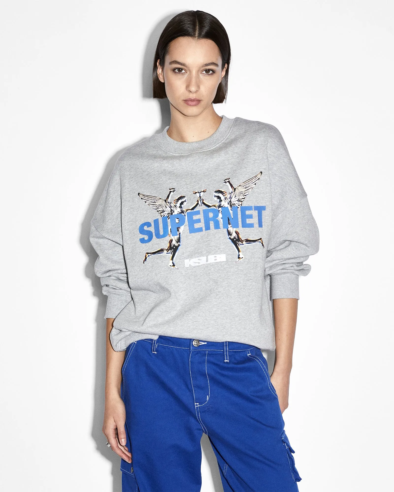 Layered Comfort SUPERNET OH G CREW GREY MARLE
