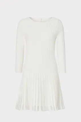 UV Protection Tabitha Sheer Godet Mini Dress