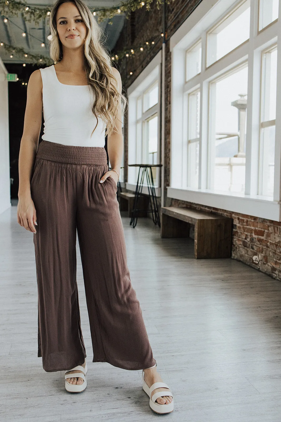 StaticResistantMaterial Corduroy texture Dinner With Friends Pants - FINAL SALE