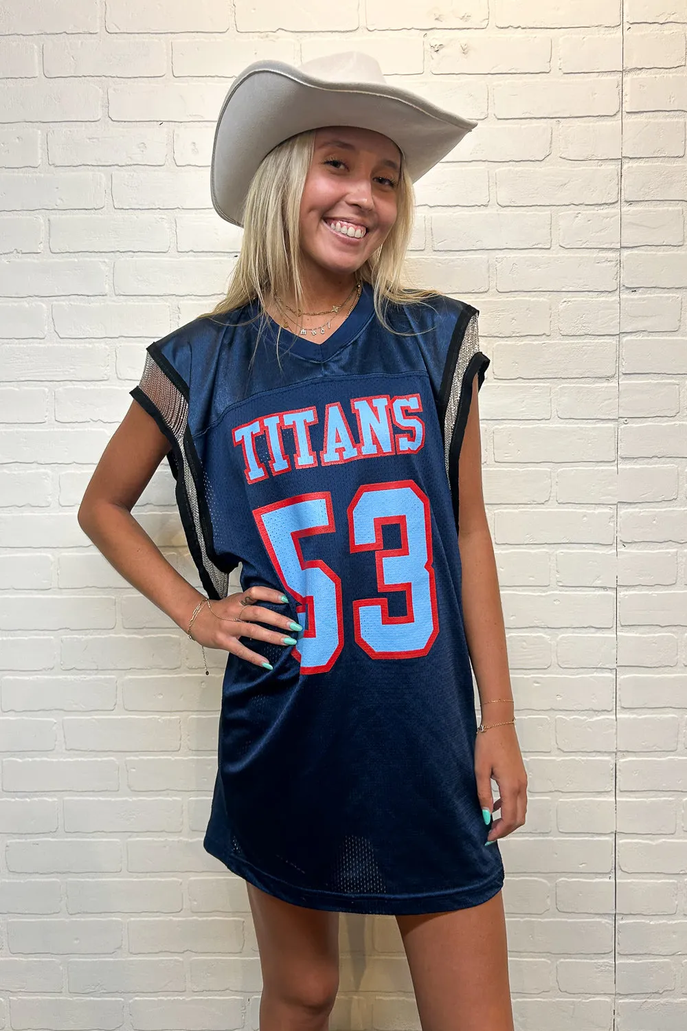 VersatileLayering Titans Double-Sided Chain Jersey