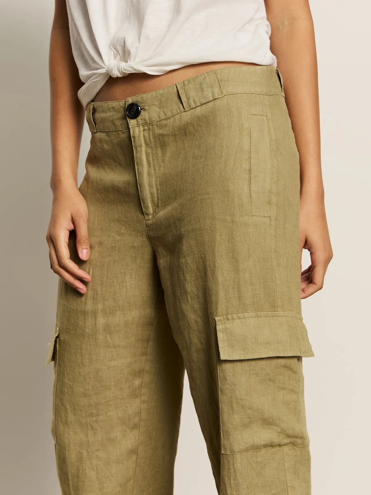 Take Over Linen Jogger Standard Rise Pant Bamboo Active Lifestyle Sustainable Material