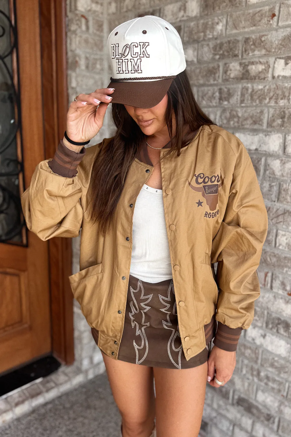 Coors Banquet Rodeo Racing Jacket AntiPilling Finish