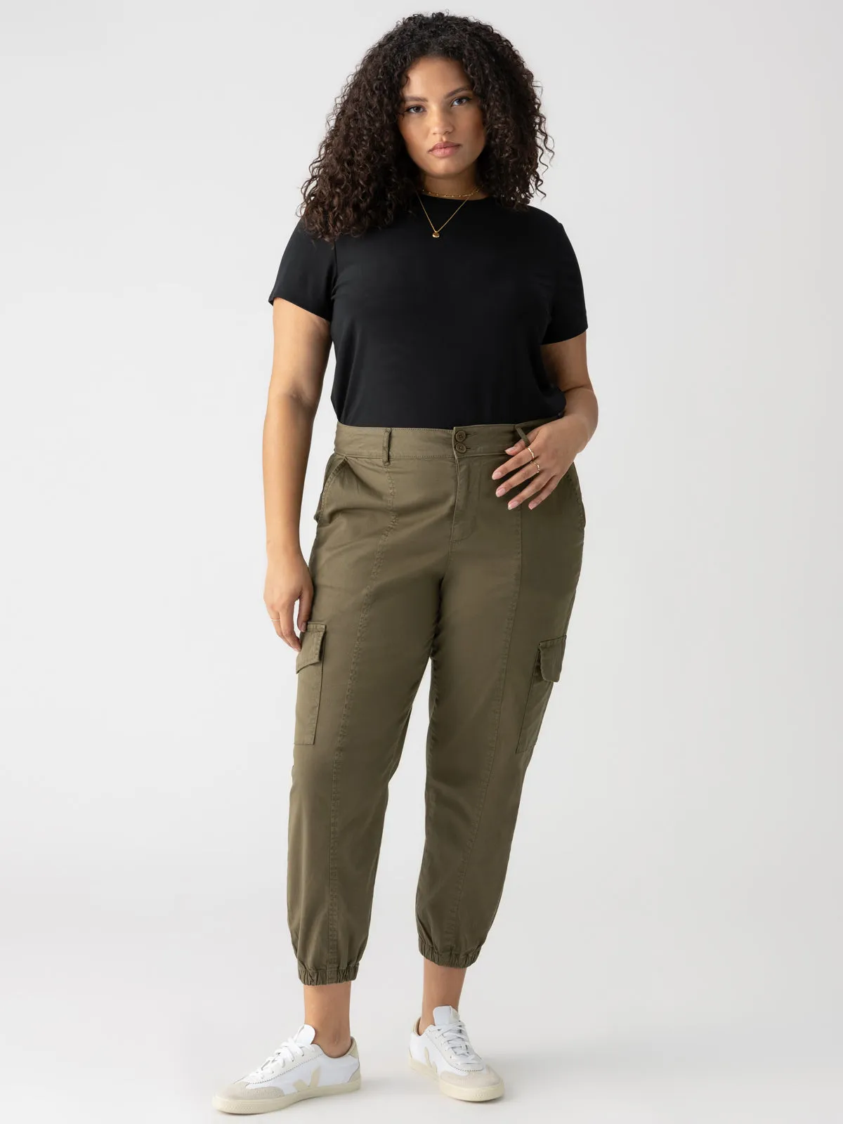 AntiPillingFabric Office Appropriate Rebel Standard Rise Pant Hiker Green Extended Sizing