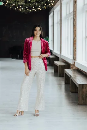 LayeredPanel Ultra Soft Handfeel Owen Velvet Blazer - FINAL SALE