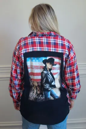 Terri Clark Band Tee Flannel Formal top