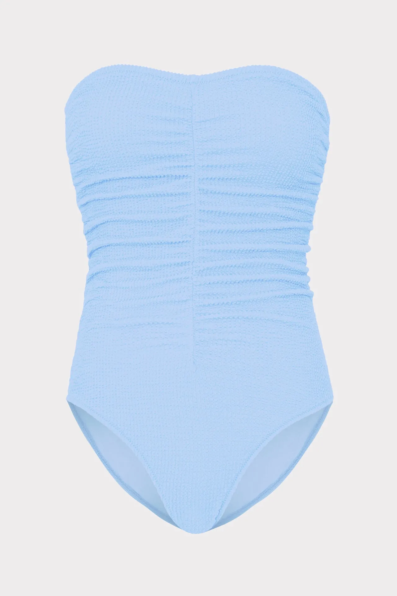 Everyday Essential Ruching Details Textured Ruched One Piece