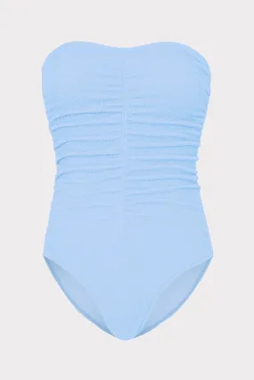 Sunny Style Jet Set Style Textured Ruched One Piece