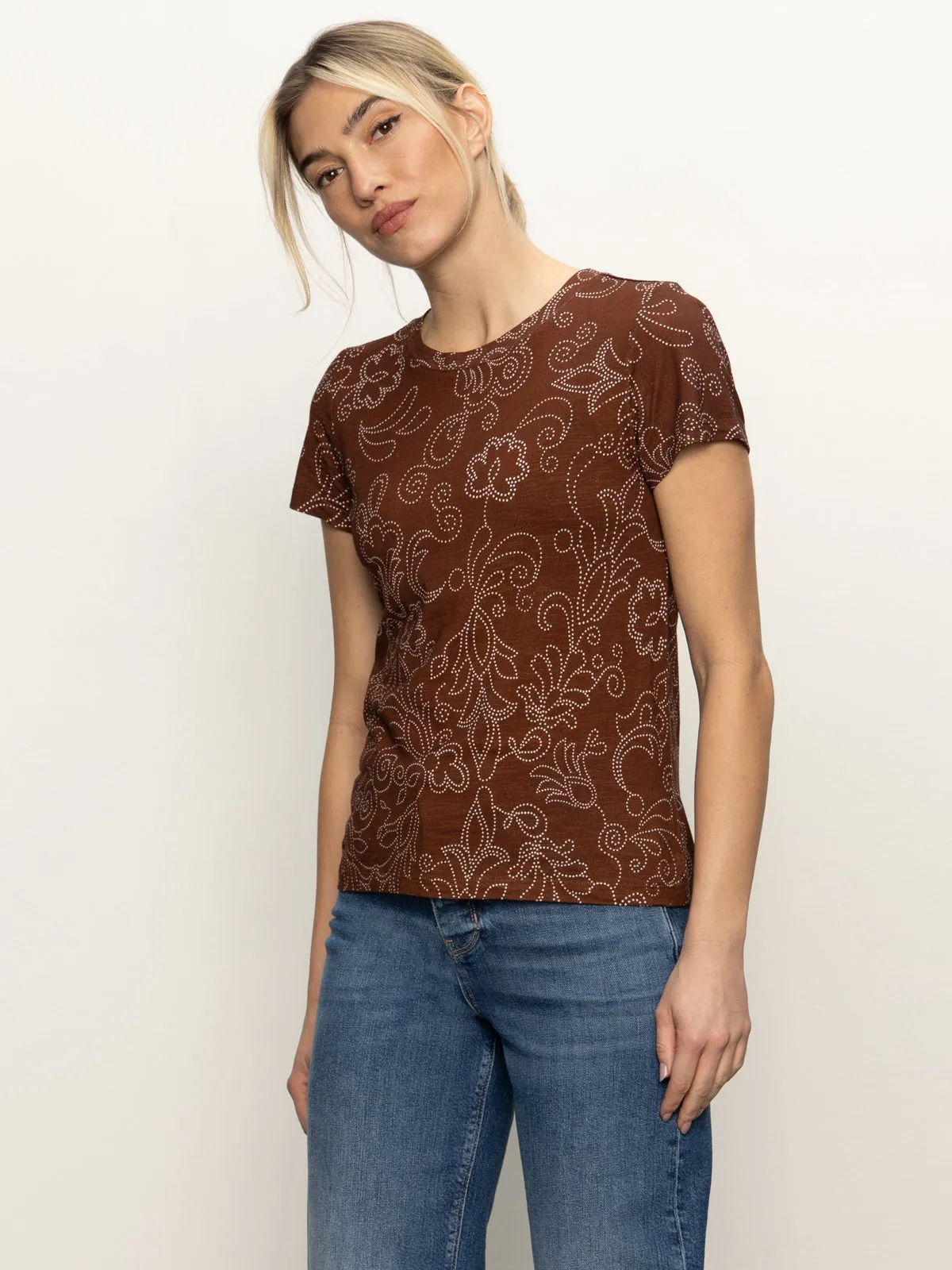 Comfortable Seamless construction The Perfect Tee Boheme