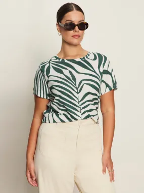 Smart Layering Stylish Look The Perfect Tee Green Oasis Extended Sizing
