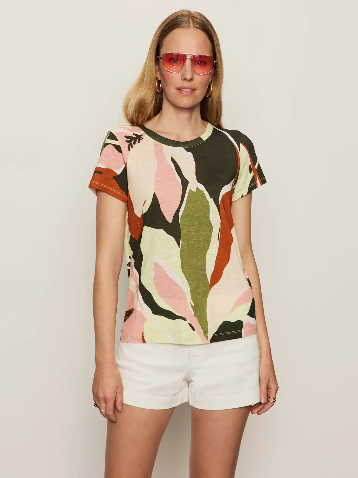 The Perfect Tee Reef Vibes Moisture Wicking Fabric Double Stitched Seams