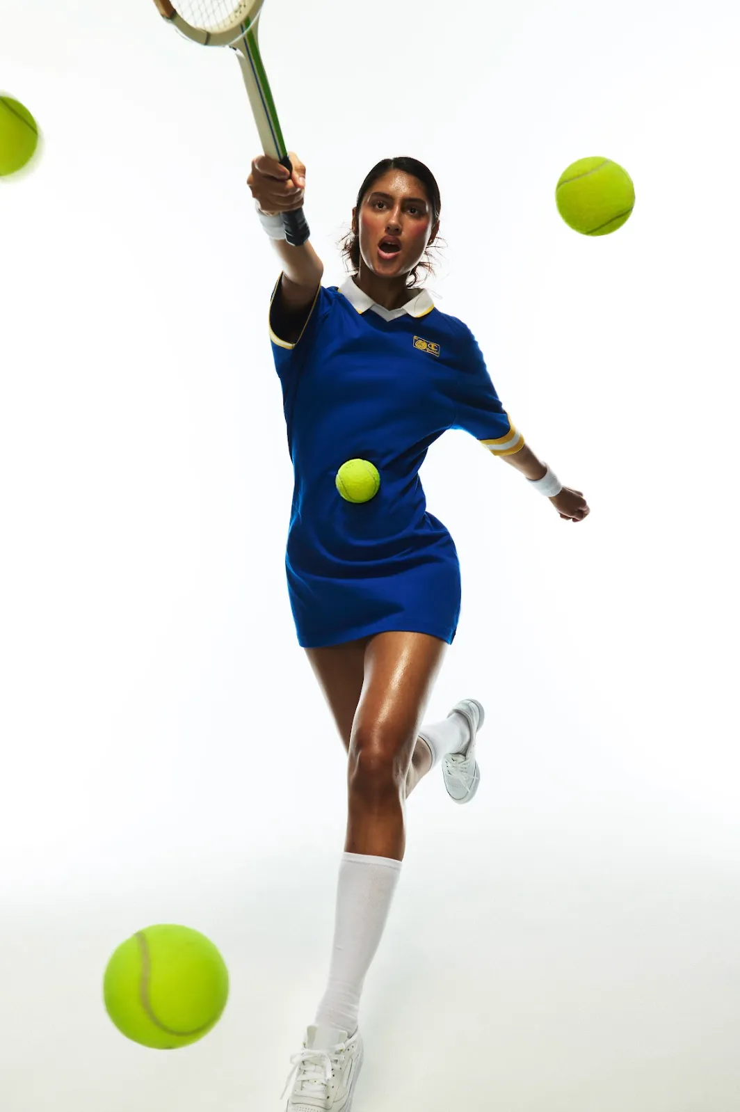 Guizio x Champion Waisted Jersey Dress Club Star Charming Design