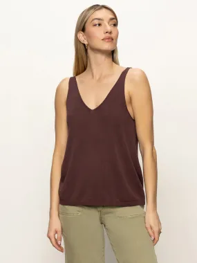 V-Neck Knitwear Tank Mesa Cozy and Soft
