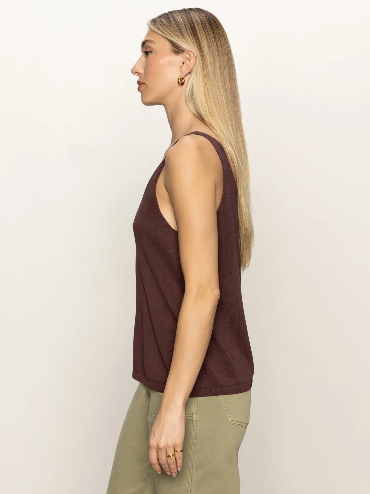 V-Neck Knitwear Tank Mesa Sun Protection Swim