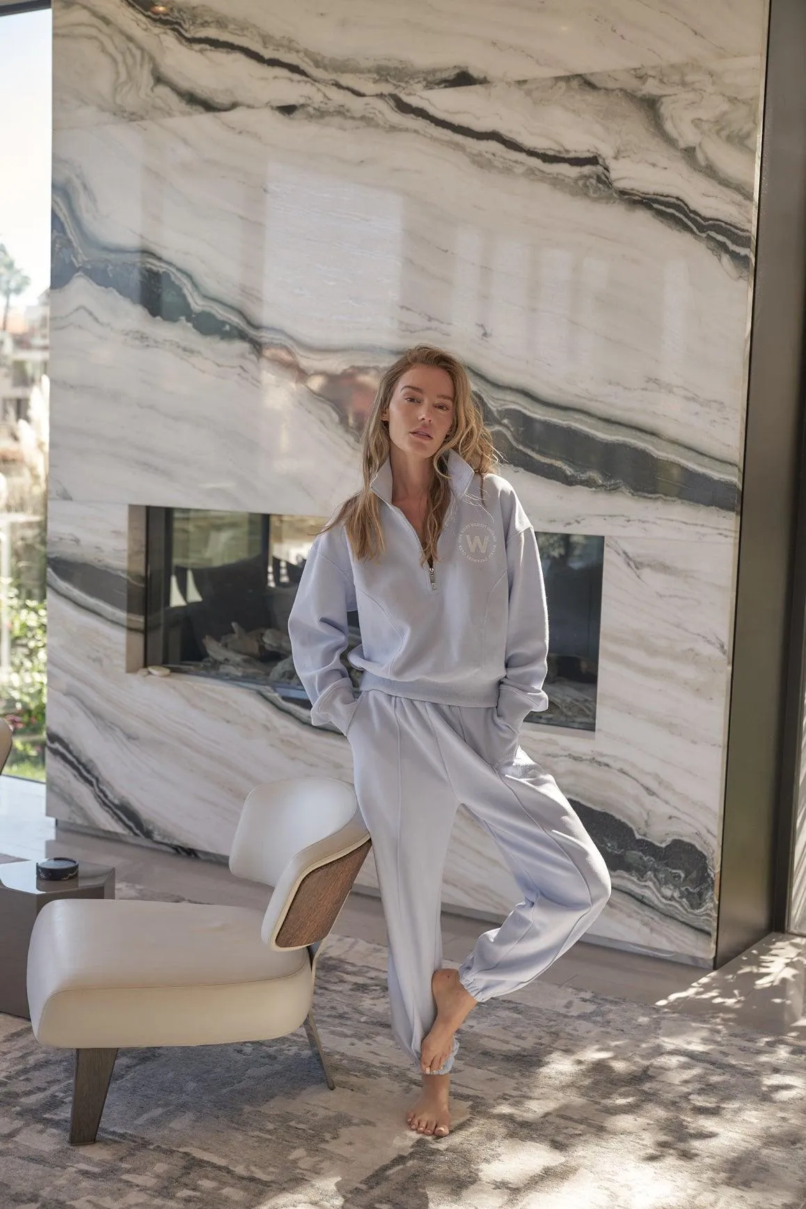 Leisure High-waist Jogger LightweightLayeredFabric