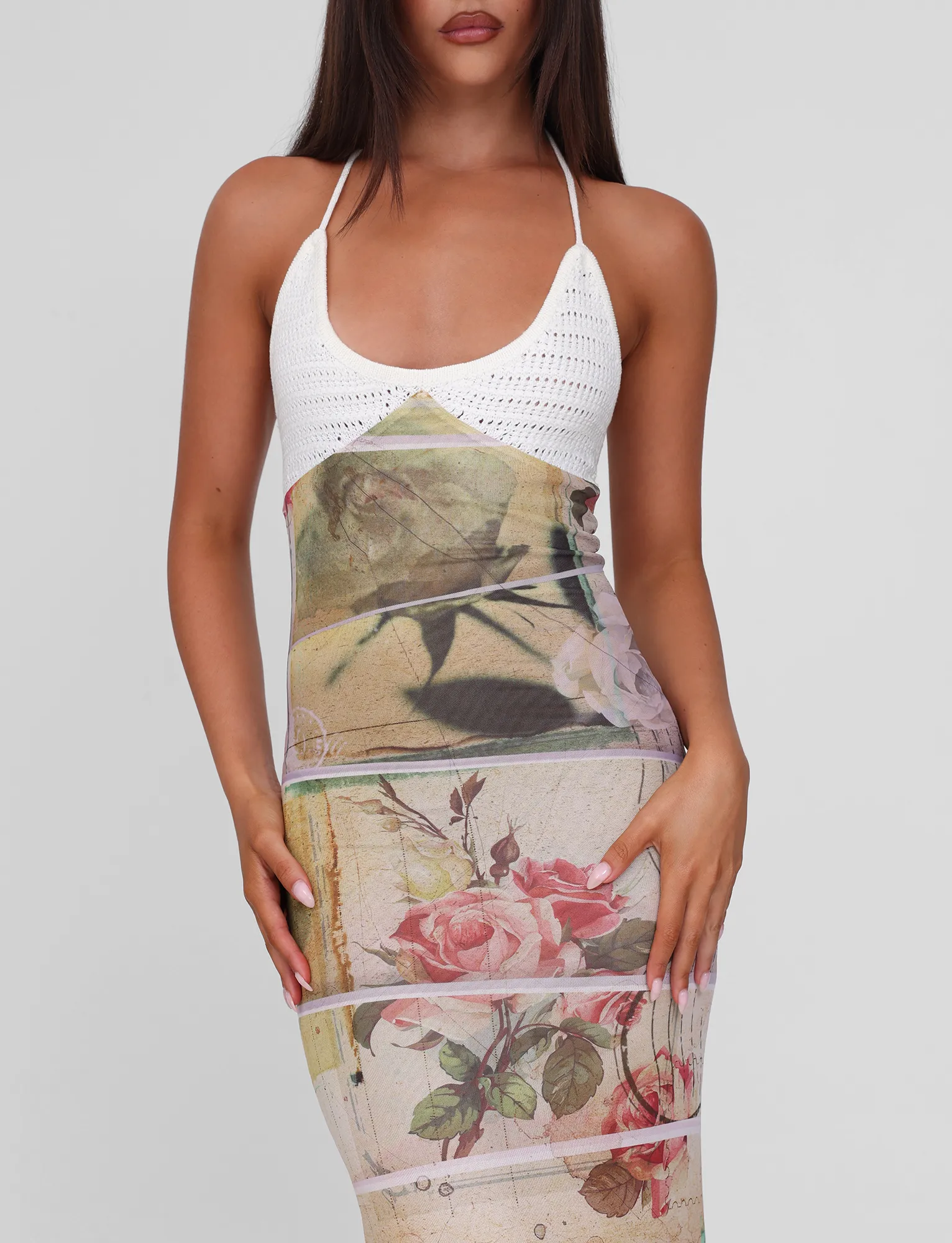 TILLEY MAXI DRESS - ROSE POSTCARD Special-Edition