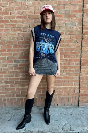 Titans Double-Sided Chain Tank Reflective details