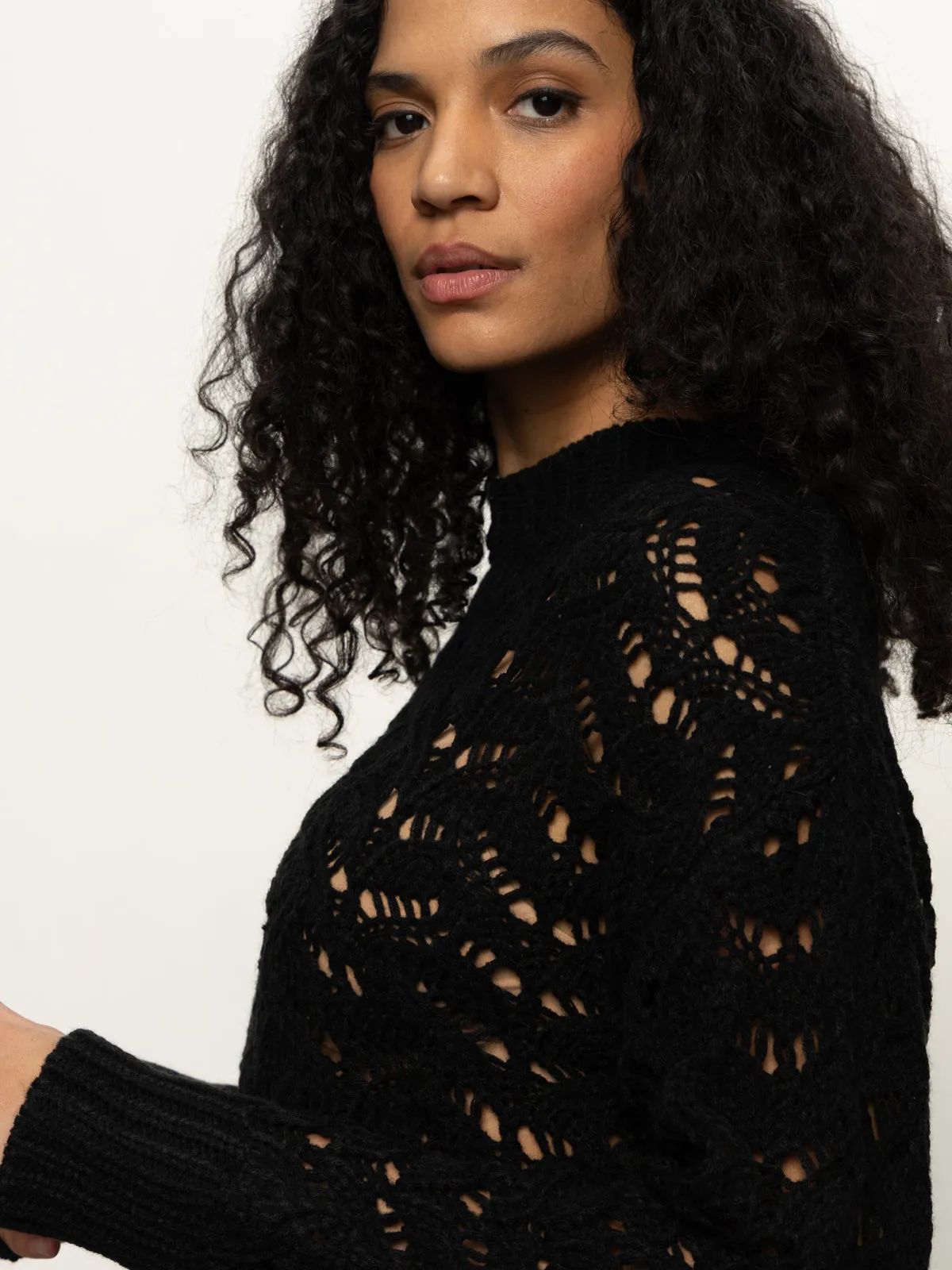 Breathable Lining Boheme Popover Black