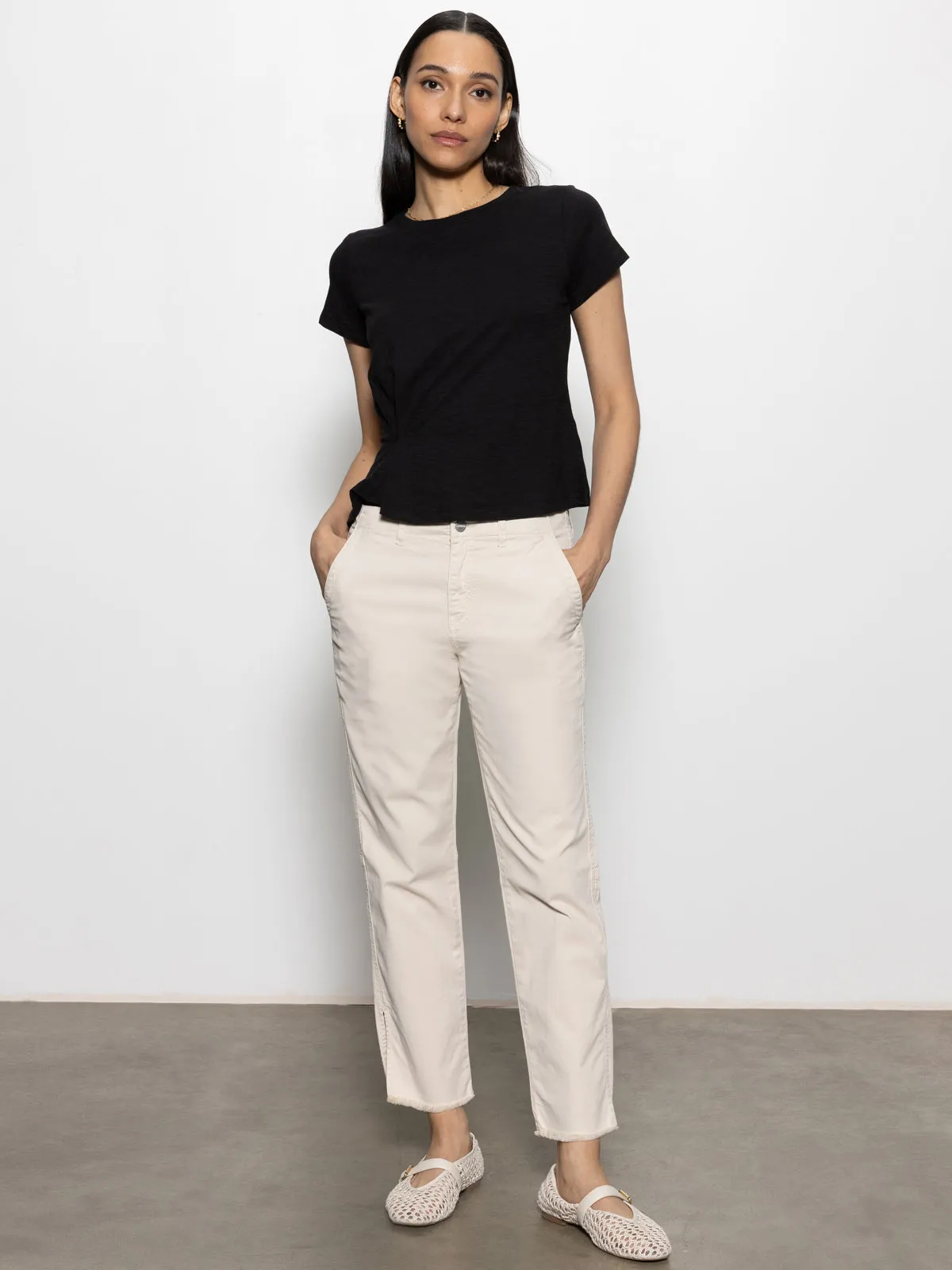 Trade Maker Standard Rise Pant Light Oat Fast Absorb Microfiber Textile Summer Essentials Swim