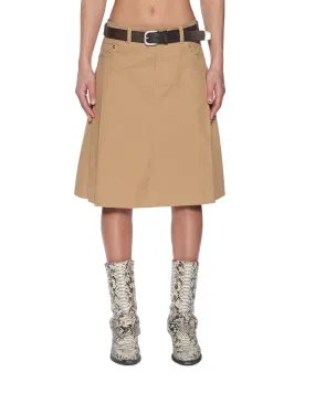 TRINITY KILT TAN Shopping Day Slim Weekend Uniform