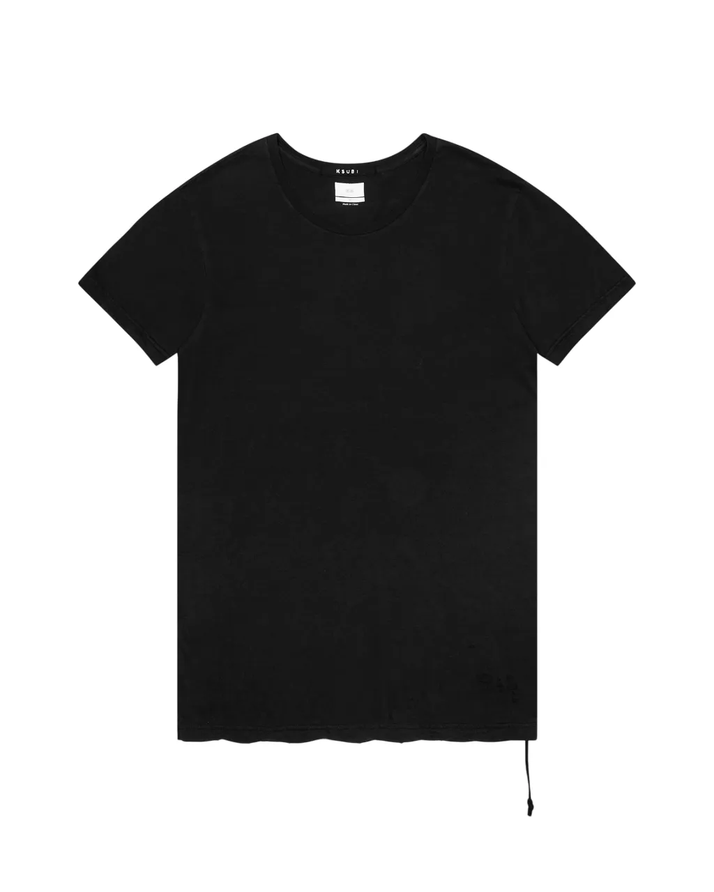 SIOUX SS TEE BLACK Machine washable TaglessCollar