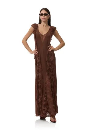 Mom Chic Trista Dress - Cappuccino