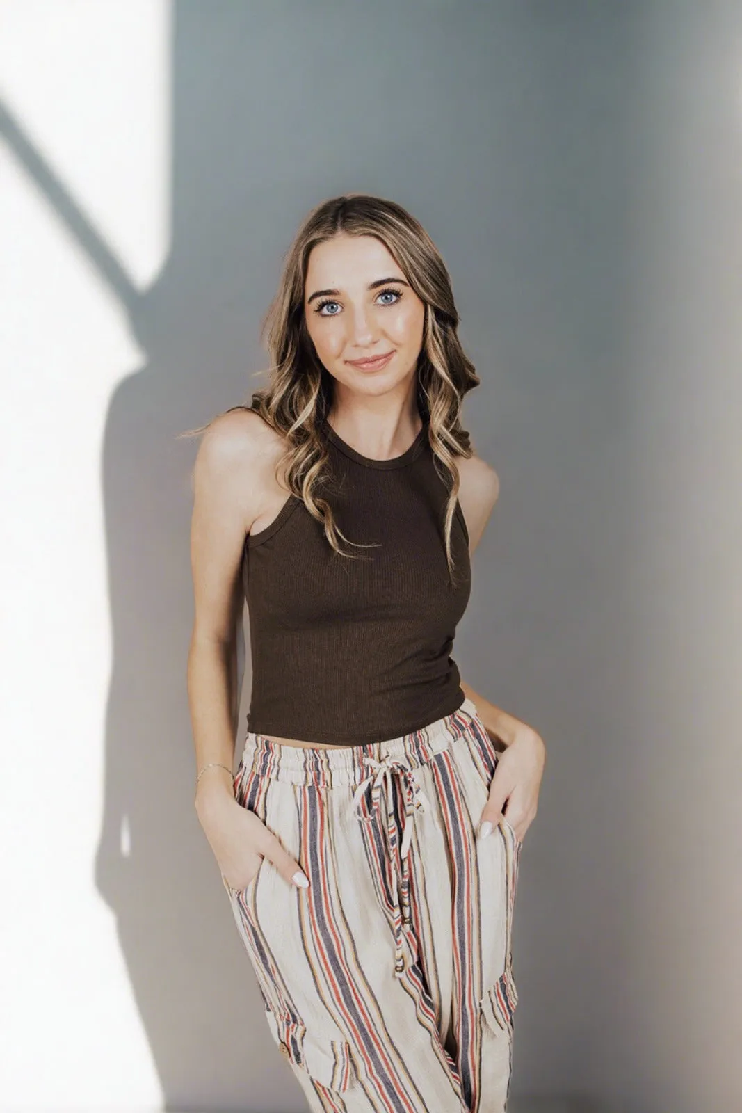 Sporty Design Slim Silhouette Twilight Sky Tank - FINAL SALE