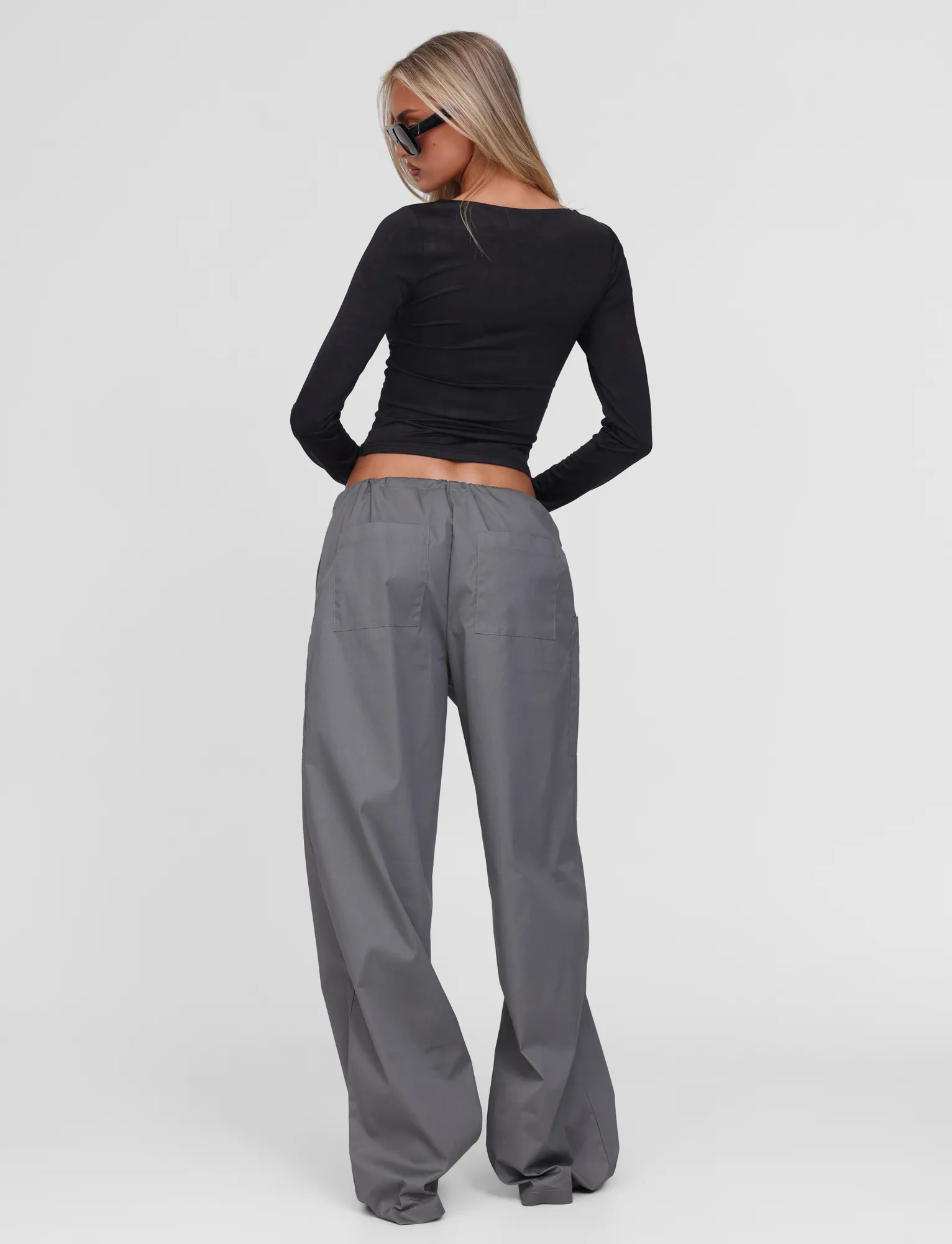 TYSHA PANT - CHARCOAL BreathableLining Wear Resistant Fabric
