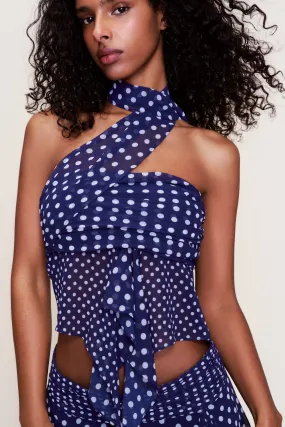 Chiffon Wrap Around Top Thermoactive Material Quick Refresh Material