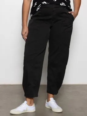 Simple Silhouette Sahara Tapered Standard Rise Pant Black Extended Sizing