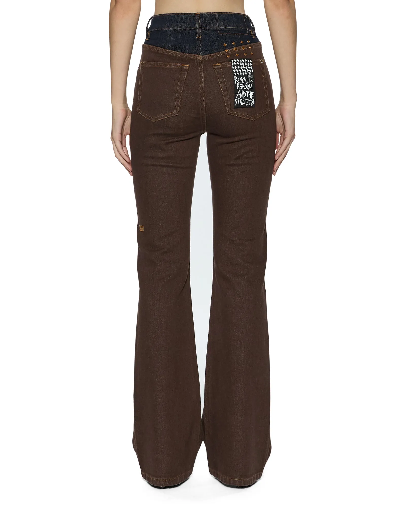 Teen Outfit Night Out Party Look Flexible Style SOHO JEAN ORIGINAL SPLICED