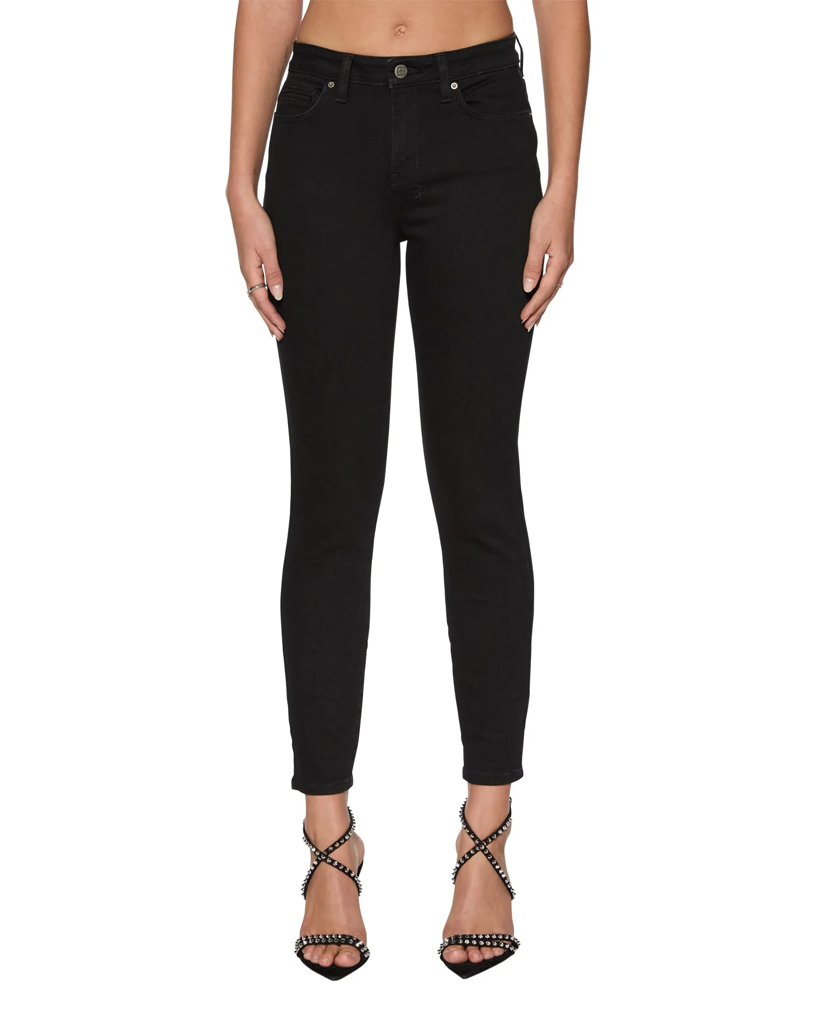 SPRAY ON JET BLACK Casual Fit