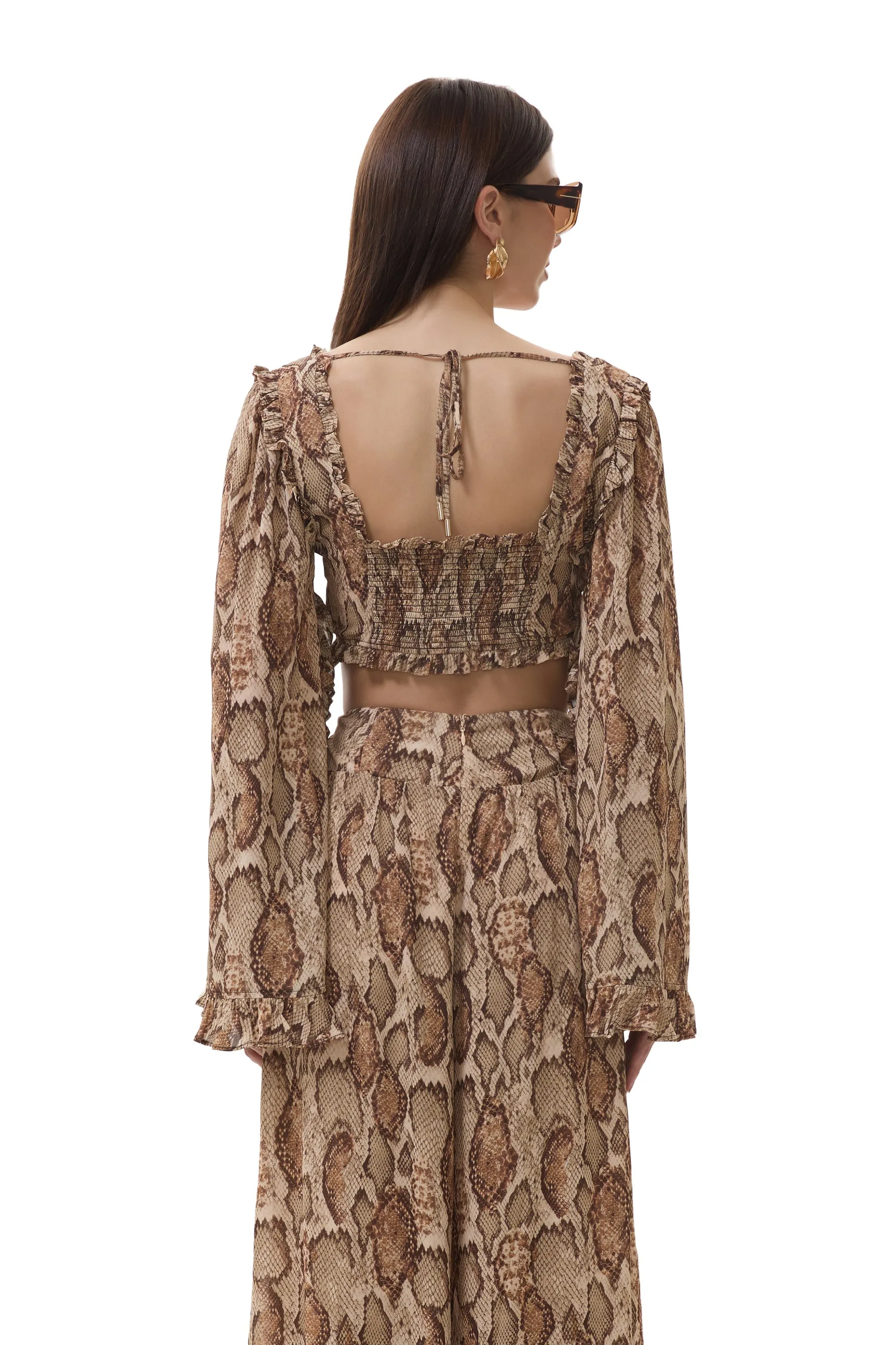 Ursa Top - Sand Snake ColorfastMaterial