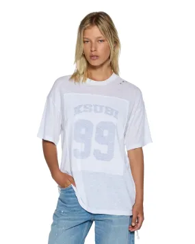 99 OH G TEE SLUB WHITE ButtonFront