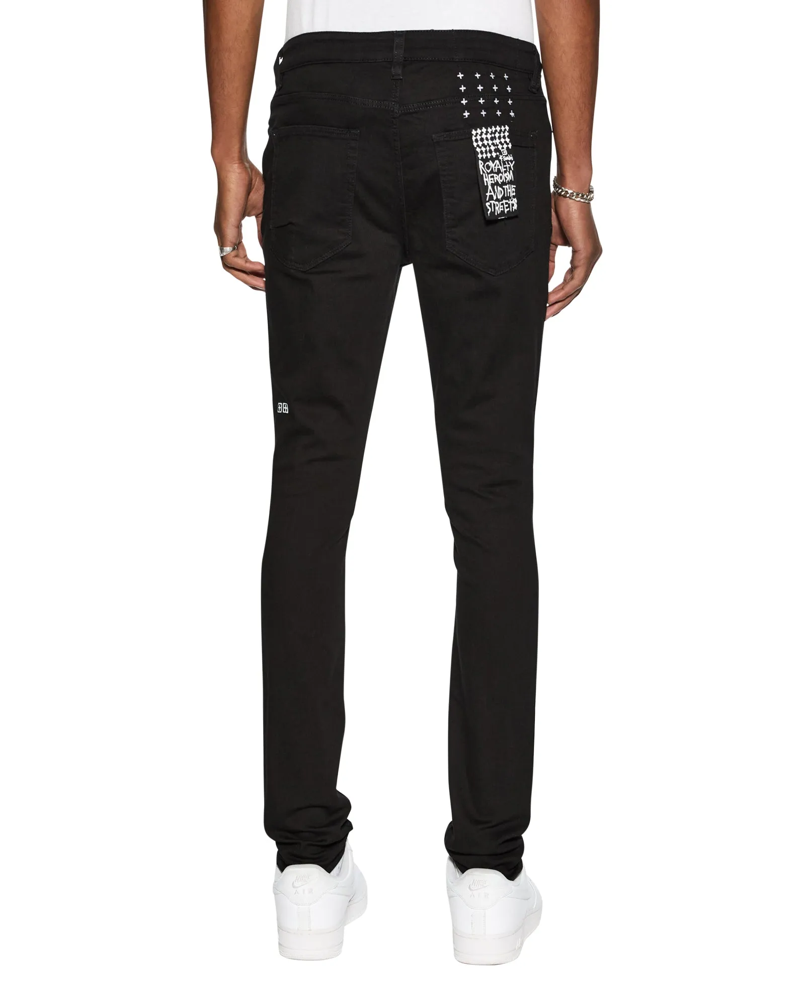 VAN WINKLE BLACK REBEL slim fit Subtle Texture