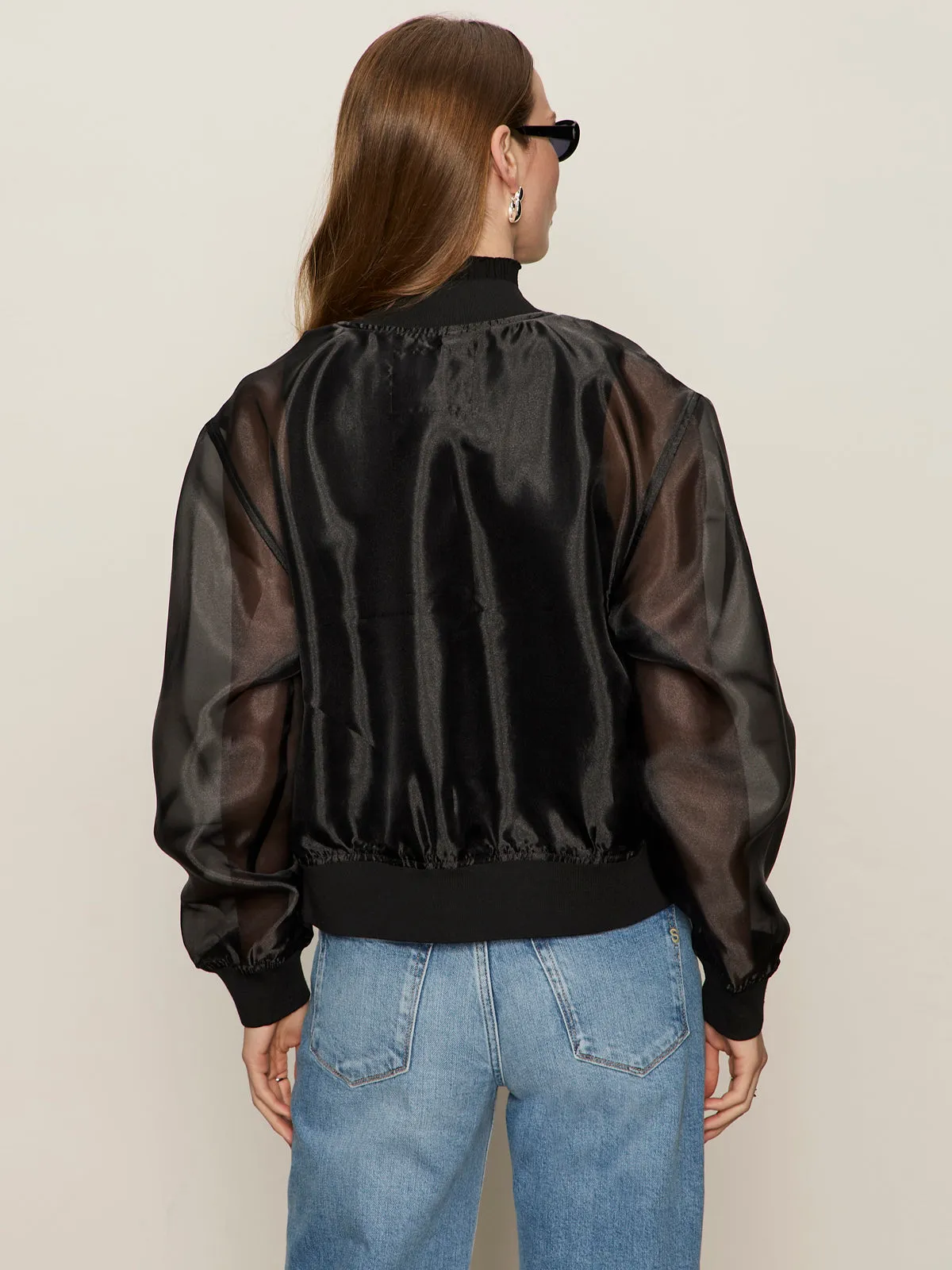 Shane Organza Bomber Black Deal