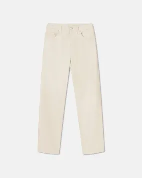 BreathableMeshLining Vinni - Okobor? Alt-Leather Pants - Creme