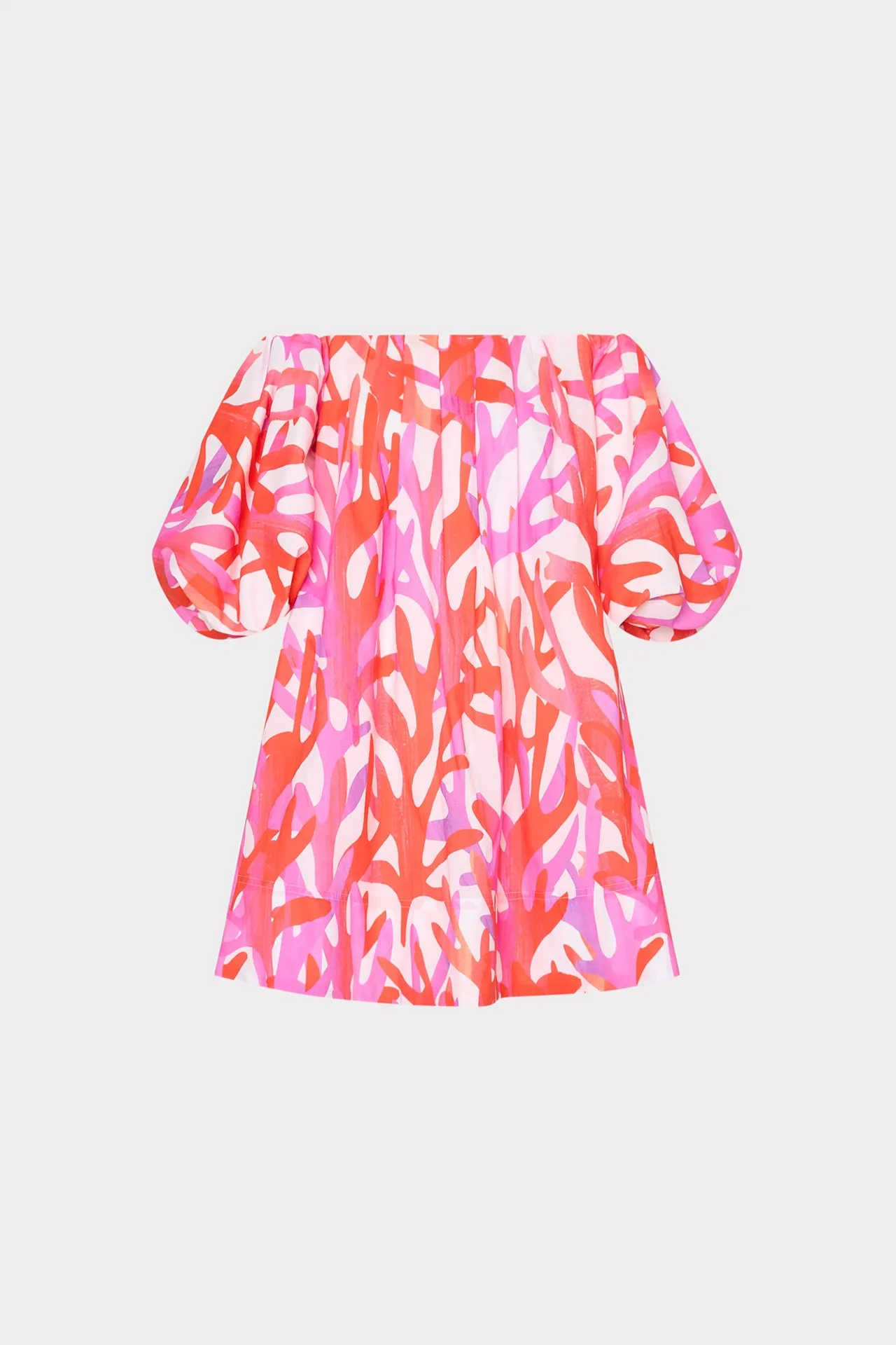 Sunny Escape Jamie Under The Sea Off The Shoulder Mini Dress