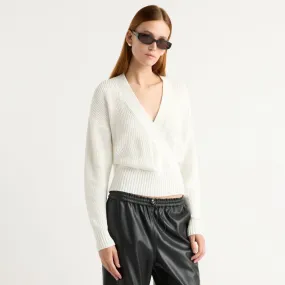 Maren Cropped V-Neck Sweater Cozy pieces Perfect for Layering