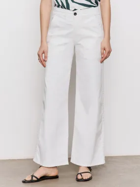 Chic Style Cruiser Full Length Pant Powdered Sugar