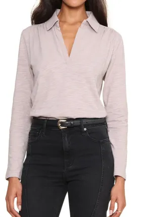 Cillian Long Sleeve Slub Knit Popover Reflective Safety Accents Non Chafing Edges