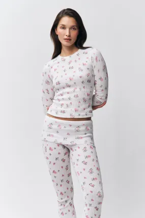 Anti Pilling Fabric Long Sleeve Thermal Top