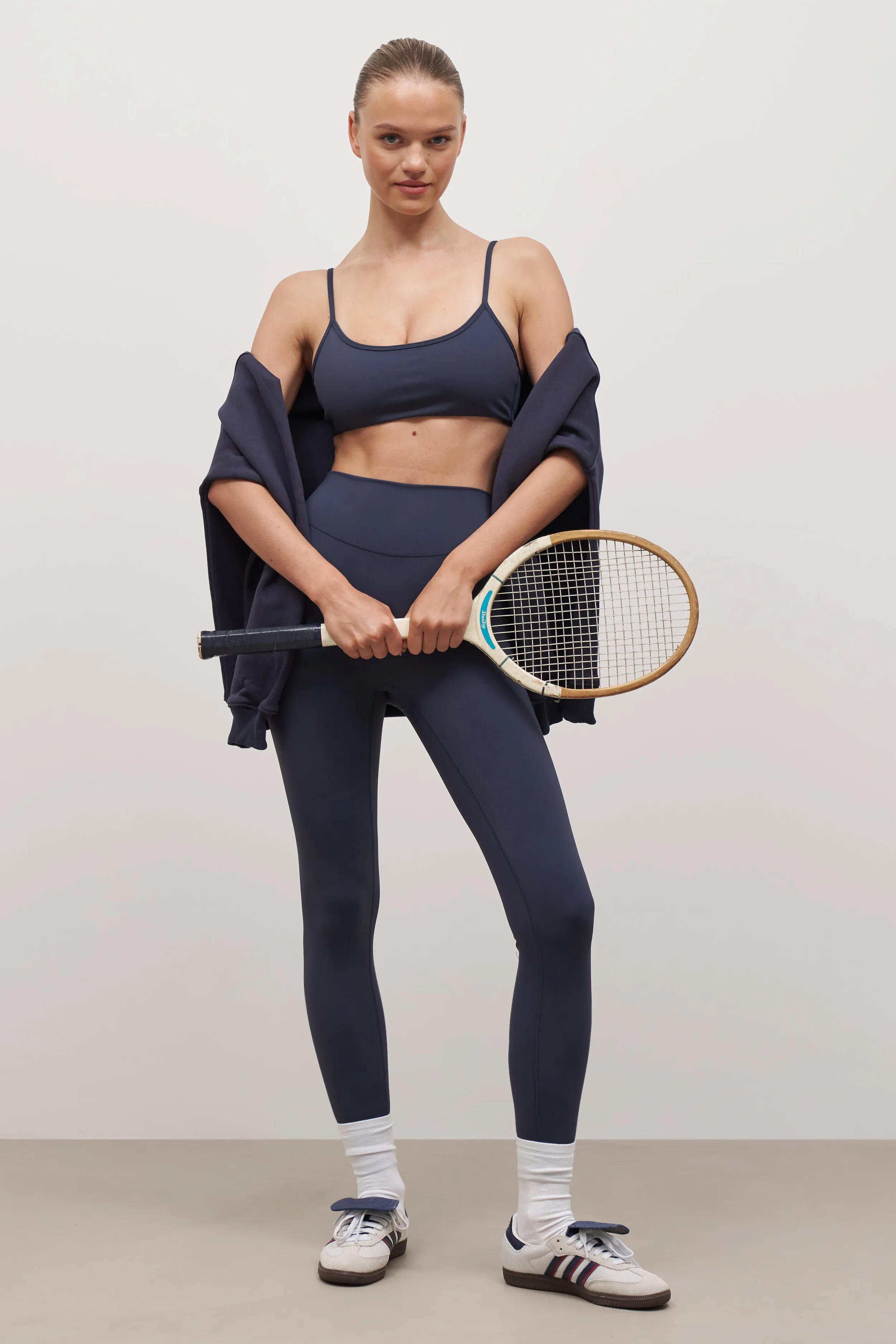 waterproof Classic Active Base Sculpting Leggings - Midnight Blue