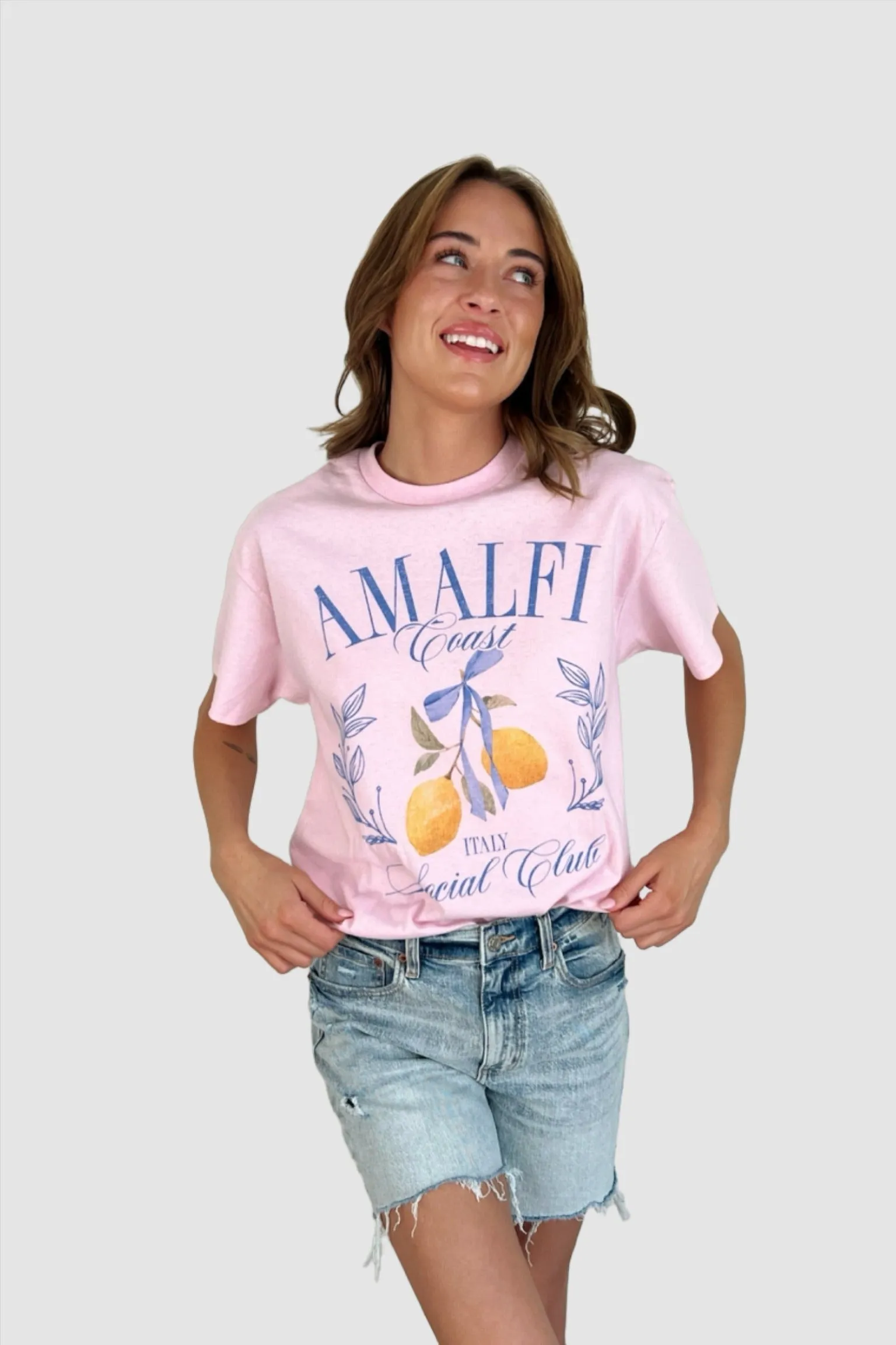 Amalfi Coast Graphic Tee - FINAL SALE Formal Blouse