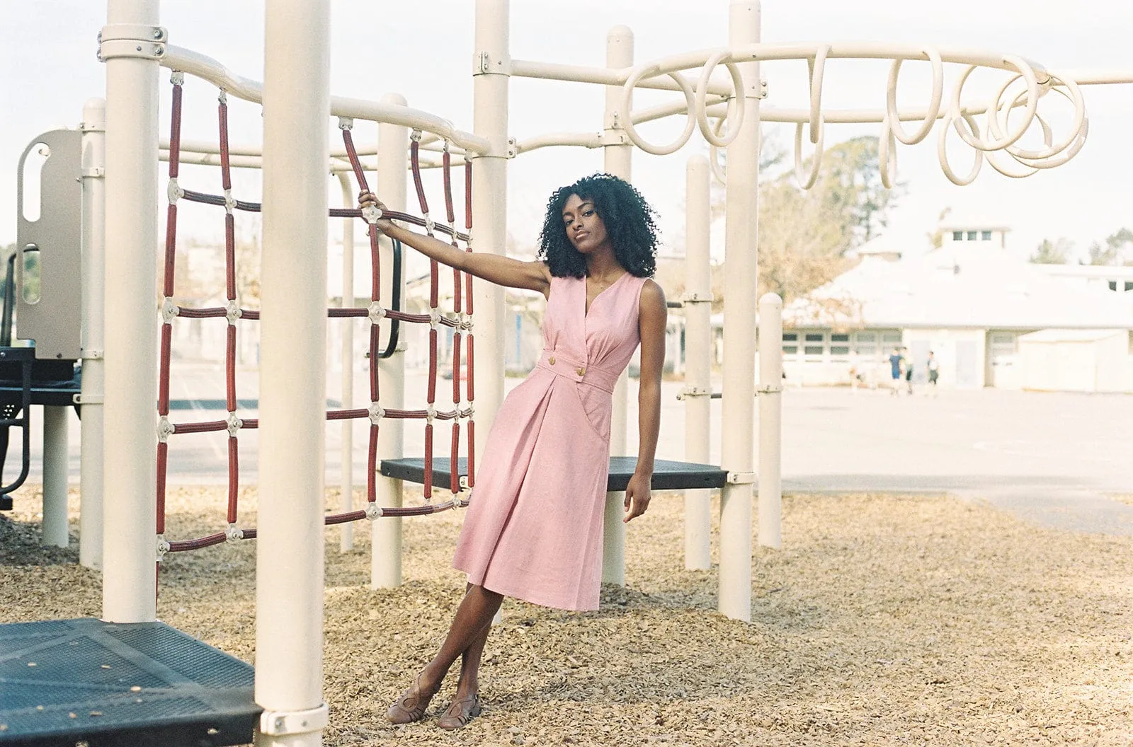 Winona Dress in Precious Pink Pure Comfort Summer Staple