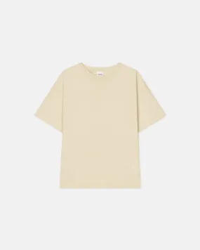 Wren - Embroidered Cotton-Jersey T-Shirt - Shell Non Restrictive Cut