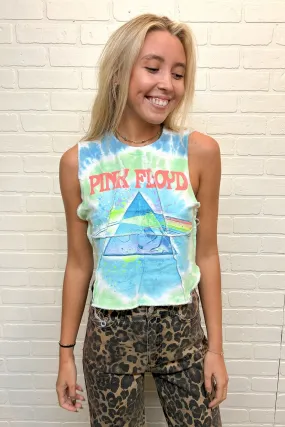 ZeroWastePattern Pink Floyd Double Stitch Crop
