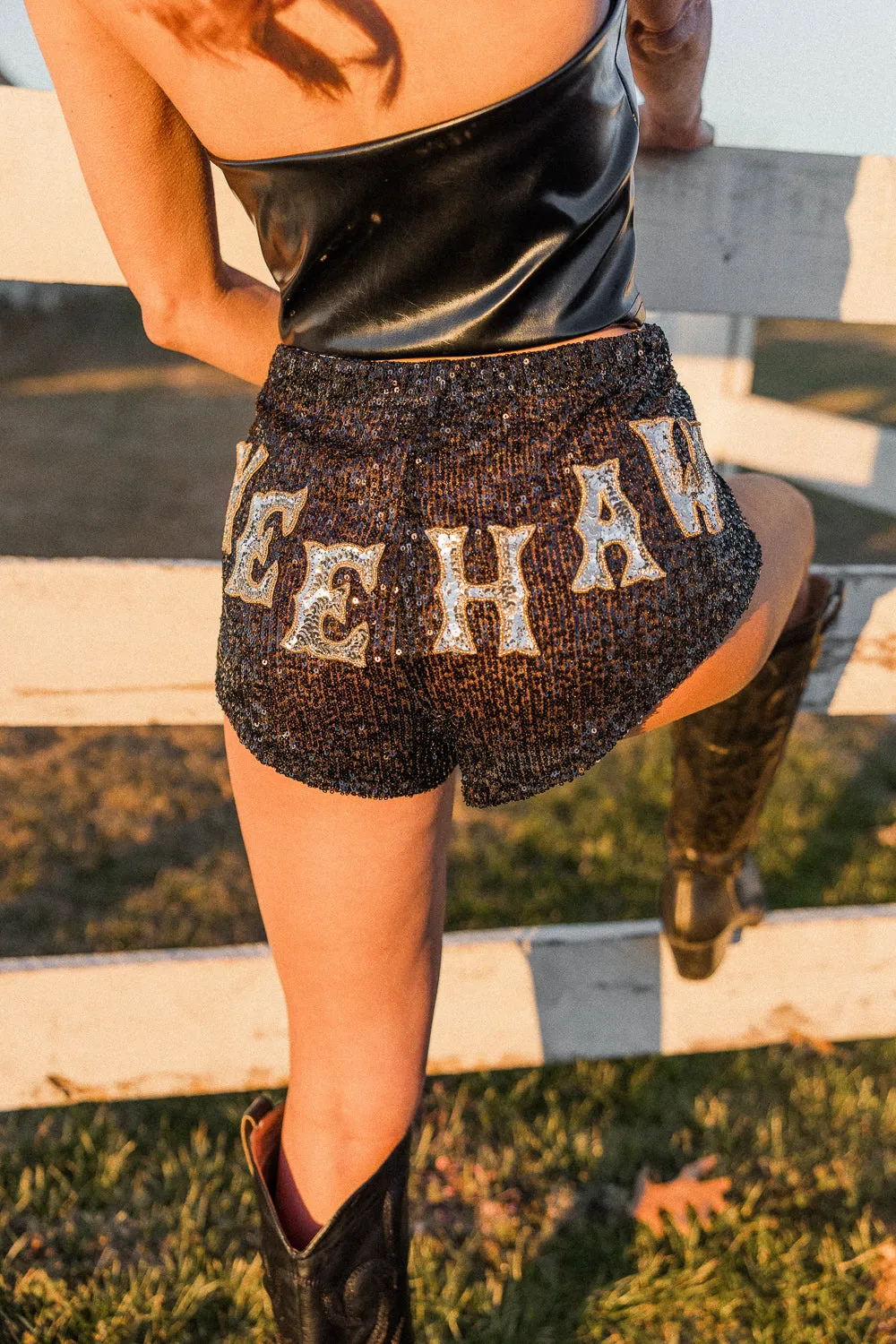 Soft Inner Lining Yeehaw EASTNWEST Micro Shorts