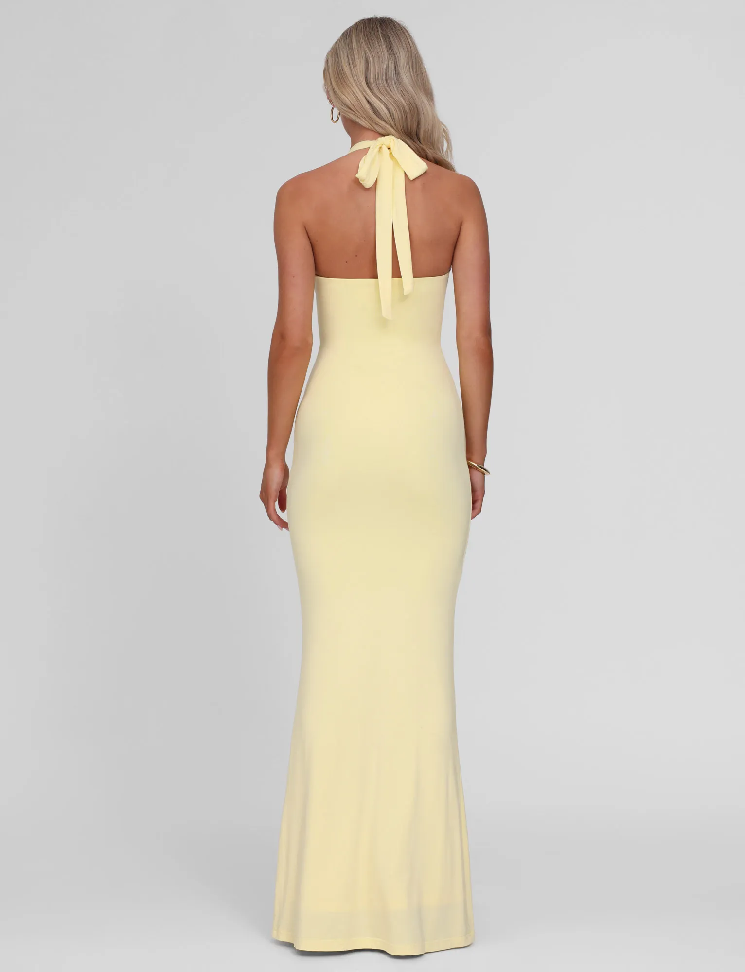 ZENEVA MAXI DRESS - LEMON Polished Edge Timeless Trend